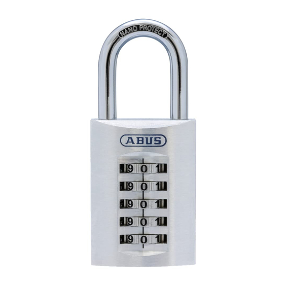 Abus 183AL/45 Manual de inicio rápido