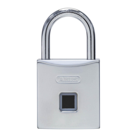 Abus Touch 56/50 Посібник