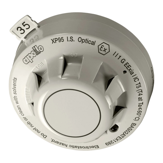 Apollo Smoke Detector XP95 Hızlı Başlangıç Kılavuzu