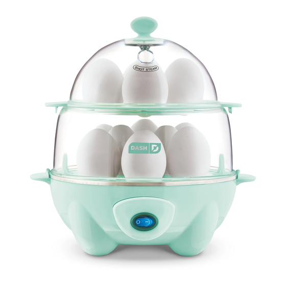 Dash Deluxe Egg Cooker Quick Start Manual