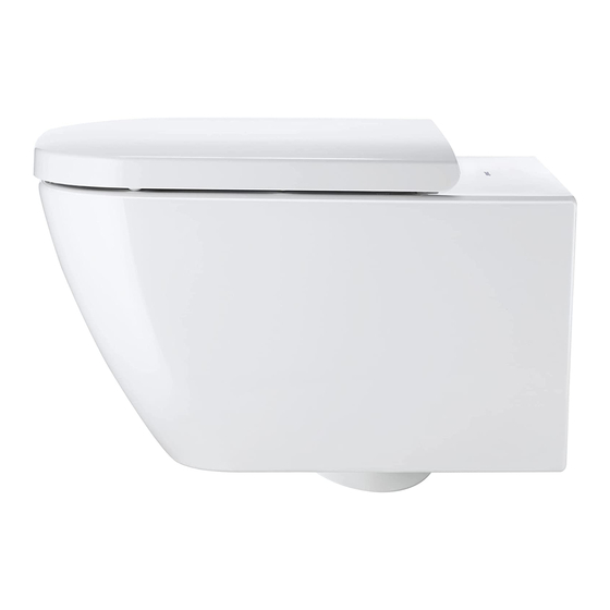 DURAVIT 0064590000 Instrucciones de cuidado