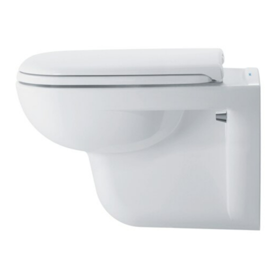 DURAVIT D-Code 0067390000 Montageanleitung