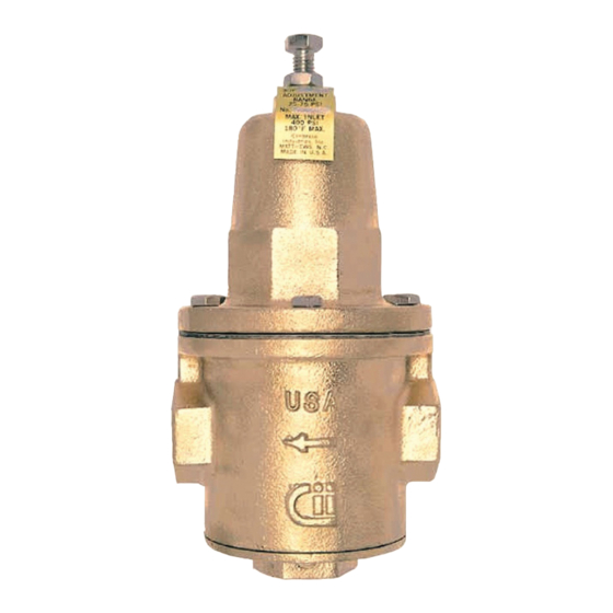 Apollo Valves 36H20401 Skrócona instrukcja obsługi