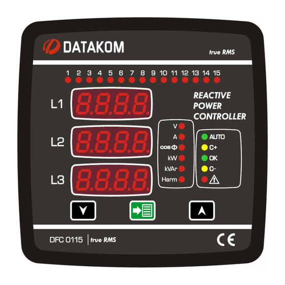 Datacom DFC-0115 매뉴얼