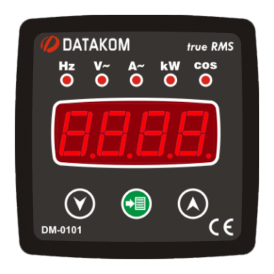 Datakom DM-0101 Manual