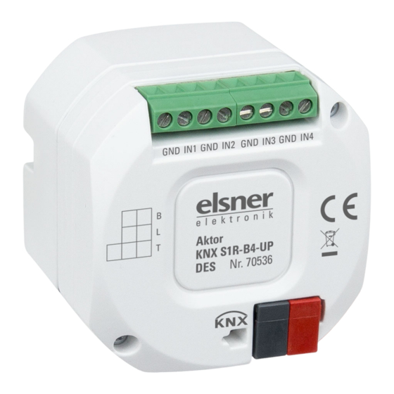 elsner elektronik 70536 Especificações técnicas e instruções de instalação