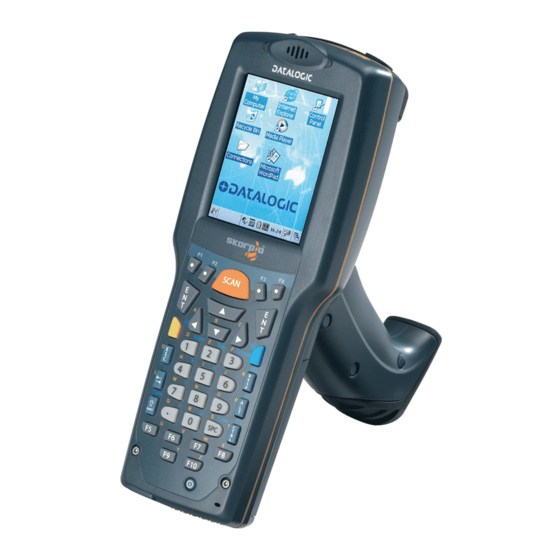 Datalogic SKORPIO Compact Hand-Held Mobile Computer Fiche technique