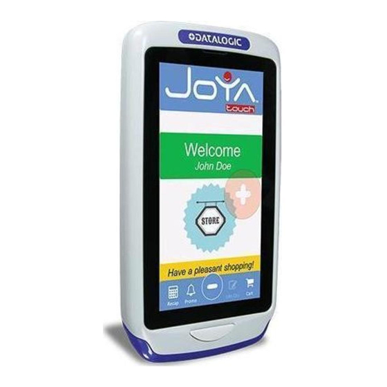 Datalogic Joya Touch 22 Snelstarthandleiding