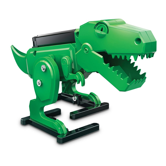 4M Tyrannosaurus Rex Robot Instrucciones