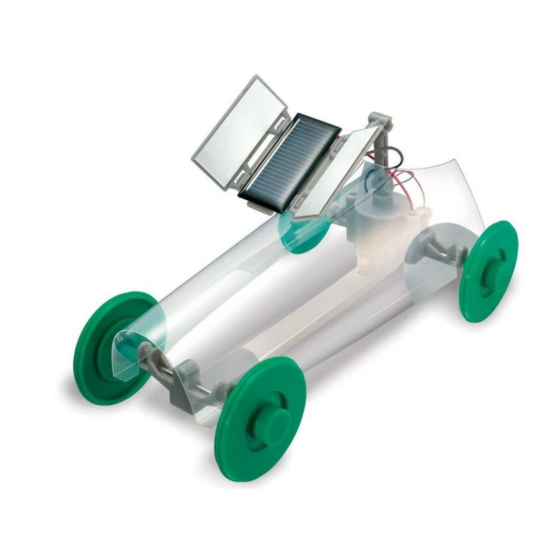 4M Green Science SOLAR ROVER Manuale di istruzioni