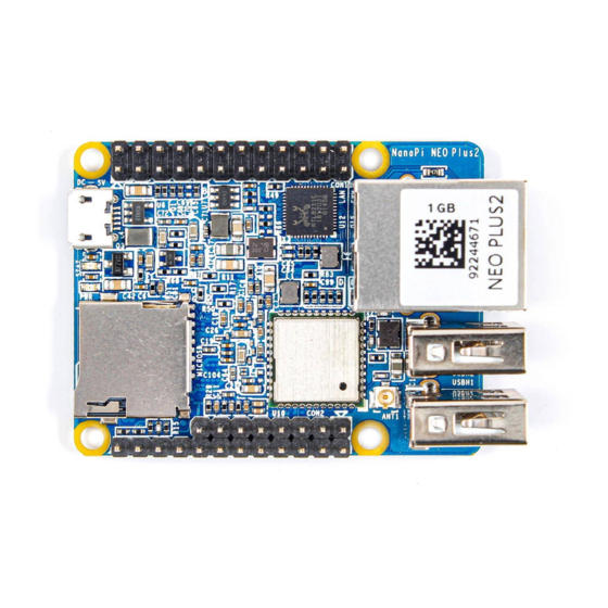 FriendlyARM NanoPi NEO Plus2 Manuel