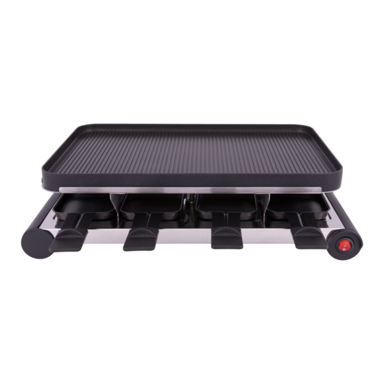 FriFri RACLETTE Manual do utilizador