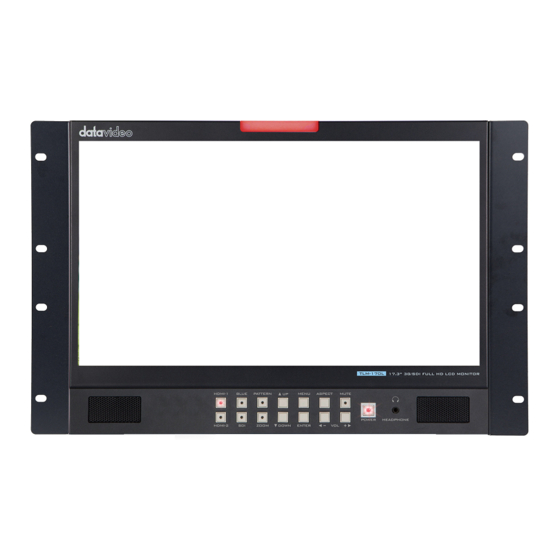 Datavideo TLM-170L Manual de instrucciones