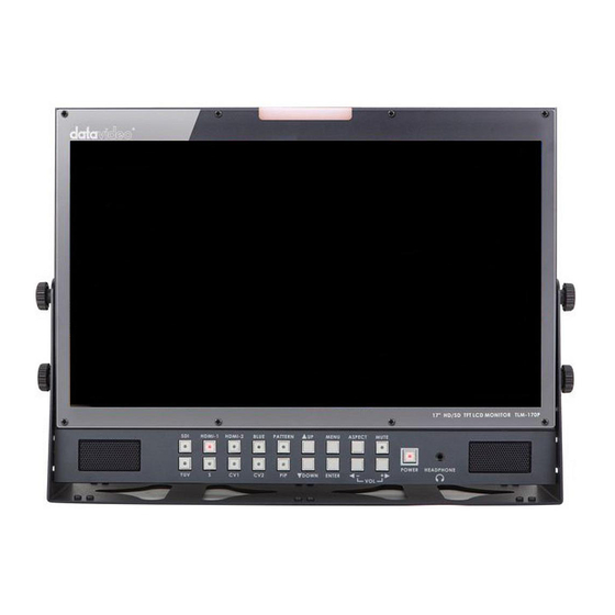 Datavideo TLM-170P Manual de instrucciones