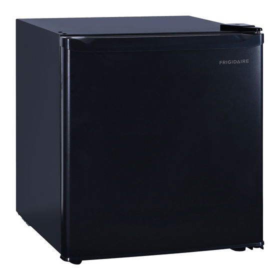 Frigidaire EFR100-C-BLACK Manual de uso y mantenimiento