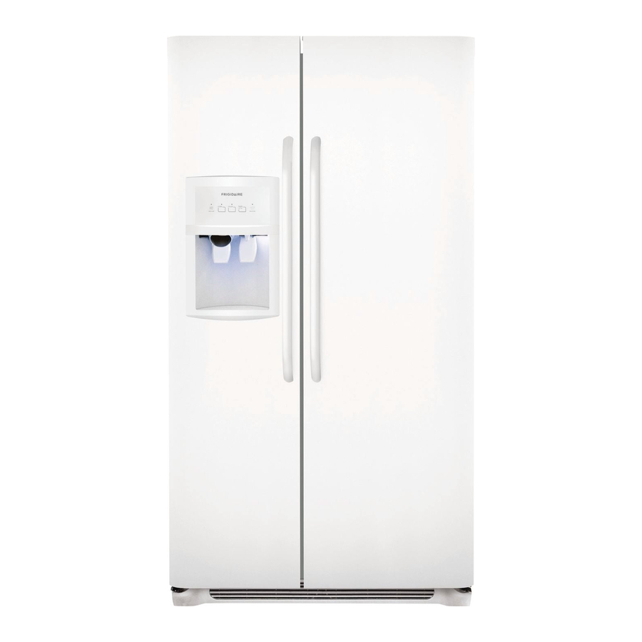 Frigidaire EI23CS55GS - 22.5 cu. ft. Refrigerator 배선 다이어그램