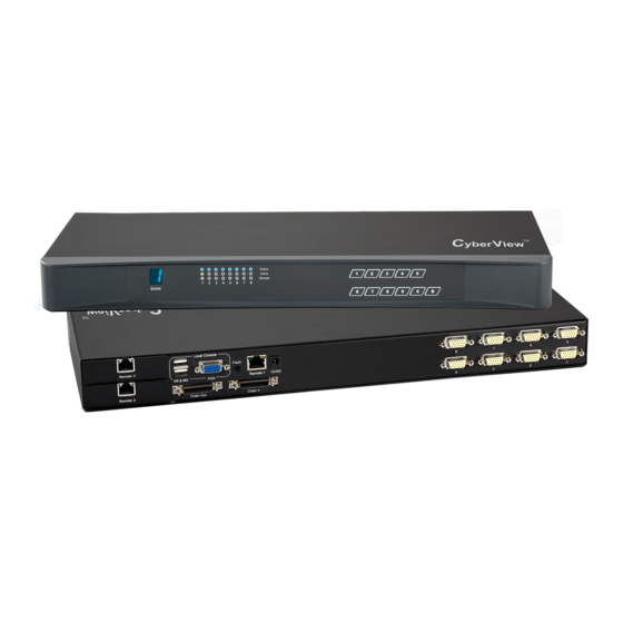 Austin Hughes CyberView Combo DB-15 KVM Series Gebruikershandleiding