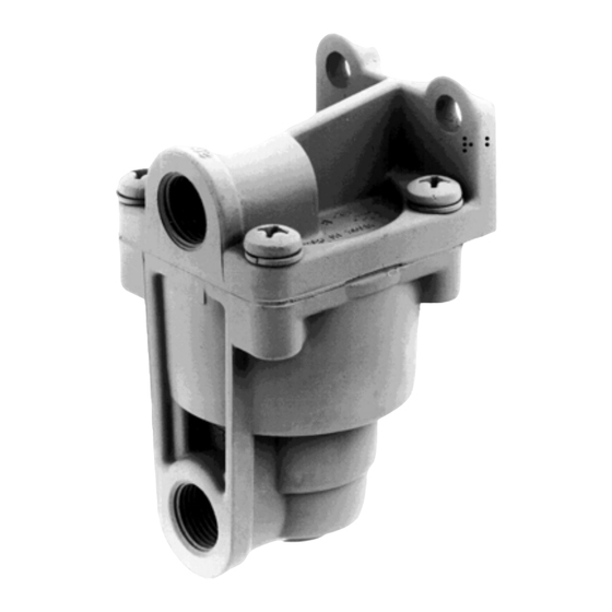 BENDIX LQ-3 LQ-4 FRONT AXLE RATIO VALVE Manual