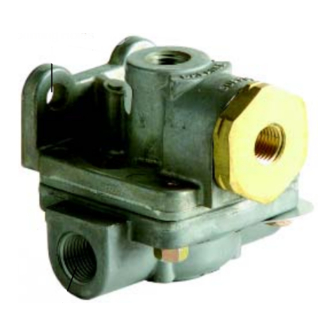 BENDIX QR-1C DBL CHECK QUICK RELEASE VALVE Manual