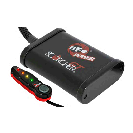 aFe Power SCORCHER GT 77-47004 Manual de instrucciones