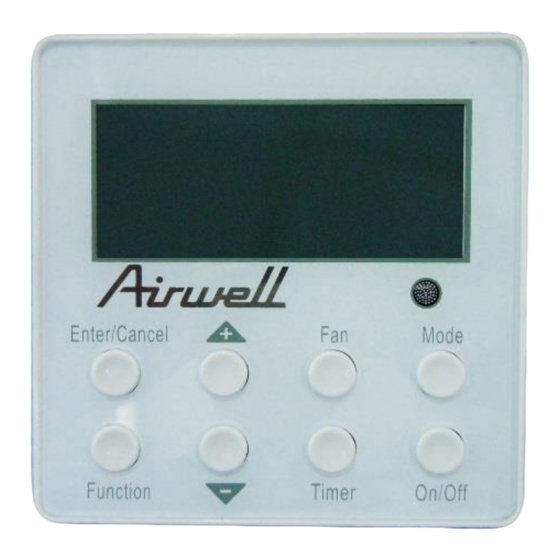 Airwell 7ACEL1613 Teknik Kılavuz