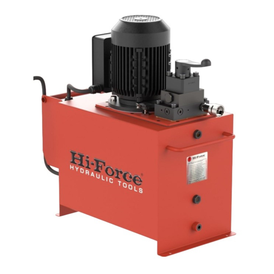 Hi-Force HEP4 Series Betriebsanleitung