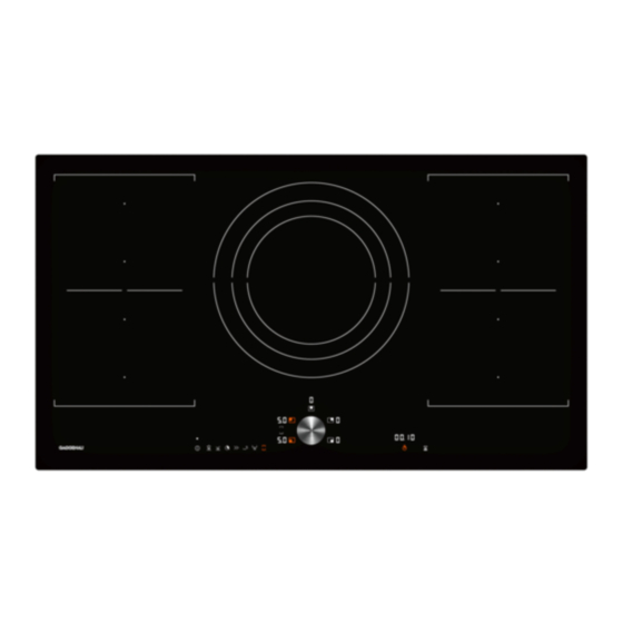 Gaggenau CI 282 601 Kurulum Talimatları Kılavuzu