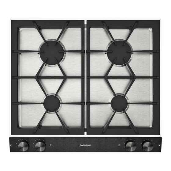 Gaggenau VG 264 220 CA Manuel d'utilisation et d'entretien