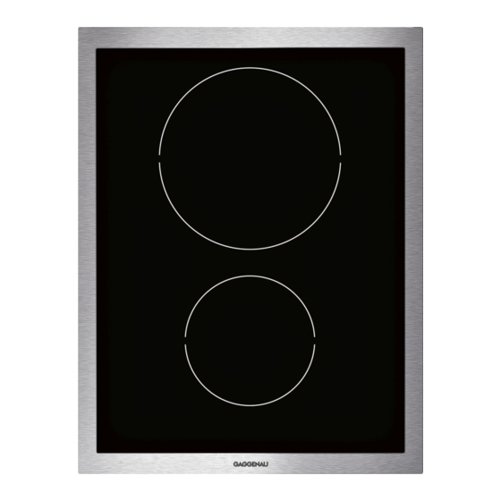 Gaggenau VI 461 Manual de instrucciones