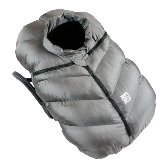 7 A.M. Enfant BEBE COCOON Manual del usuario