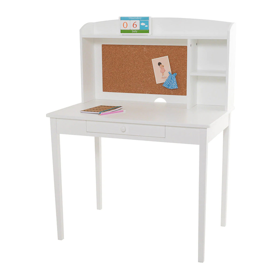 Great Little Trading Whittington Desk & Hutch Інструкція з монтажу Посібник з монтажу