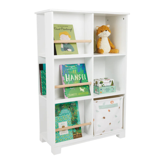 Great Little Trading Wonderland Bookcase L5291 Perakitan