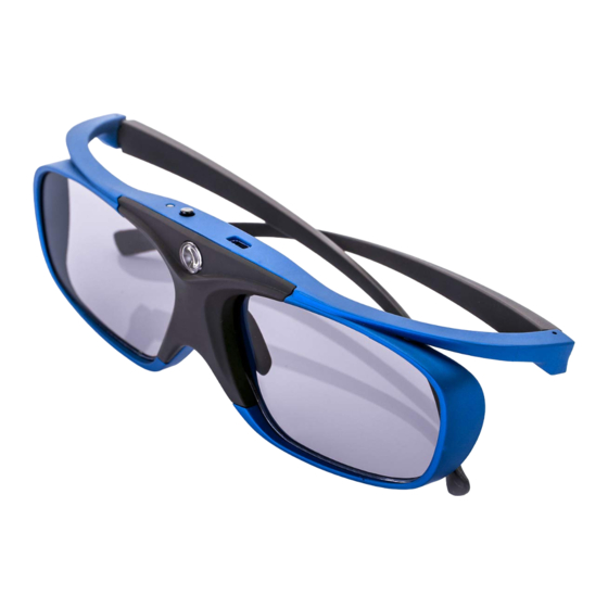 Hi-Shock DLP-Link 3D Shutter Glasses Manuel de l'utilisateur