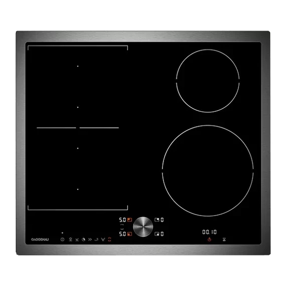 Gaggenau CI 262 113 Instrukcja instalacji