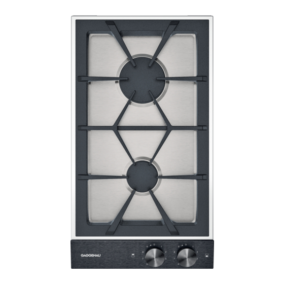 Gaggenau VG 232 120 IN Buku Petunjuk