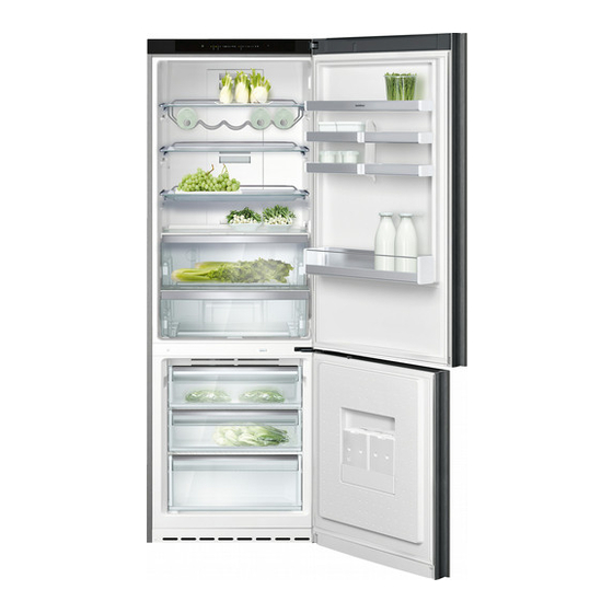 Gaggenau RB 292 Manual de Instruções