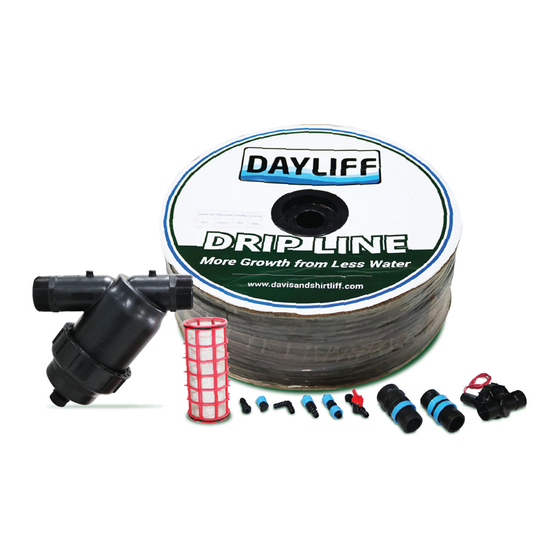 DAYLIFF DRIP IRRIGATION KIT Installatiehandleiding