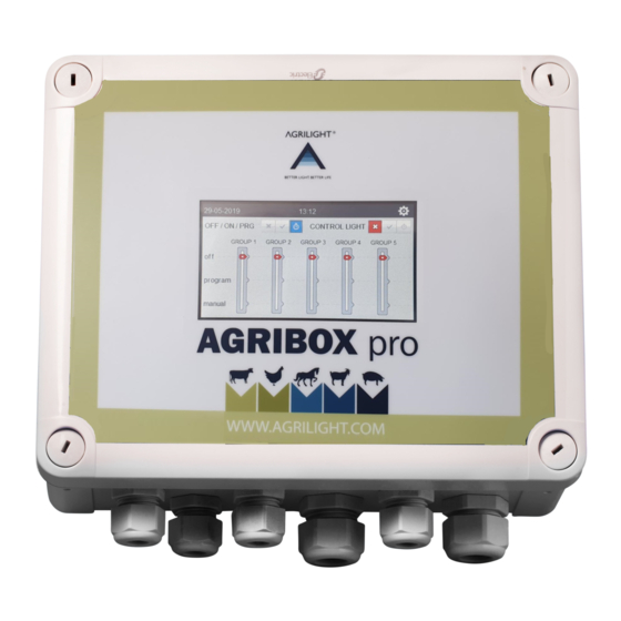 Agrilight AGRIBOX pro Manuale di introduzione rapida