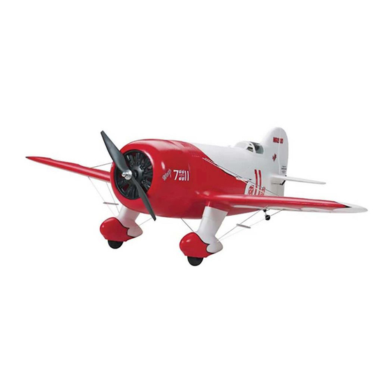 GREAT PLANES Gee Bee Manuale di istruzioni