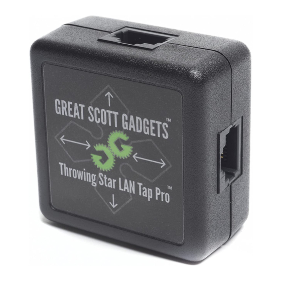 Great Scott Gadgets Throwing Star LAN Tap Kit 使用方法