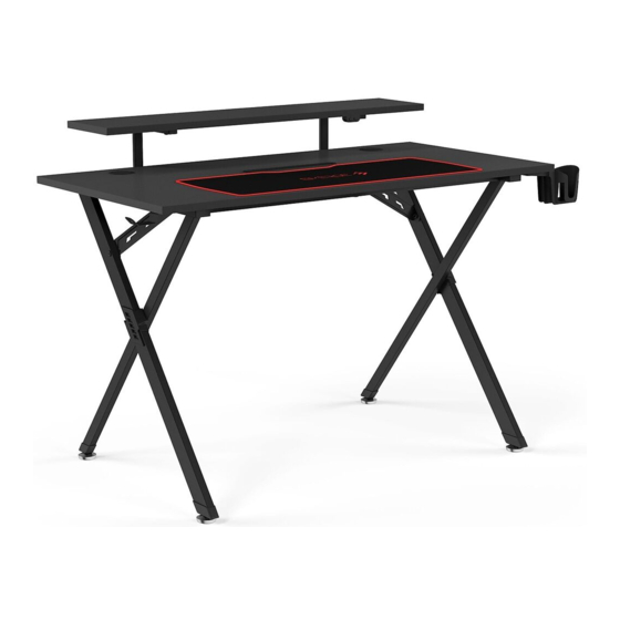 Emerge VIZON GAMING DESK 59260 Manual de instruções