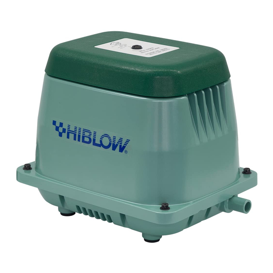 HIBLOW hp-200 Instruction Manual