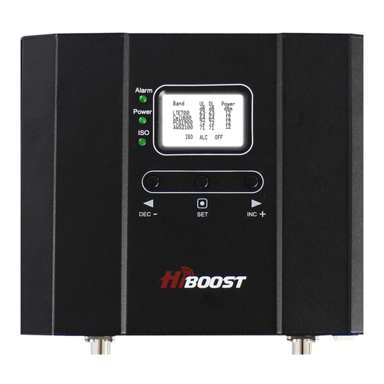 HiBoost F20G-5S-LCD Manual do utilizador