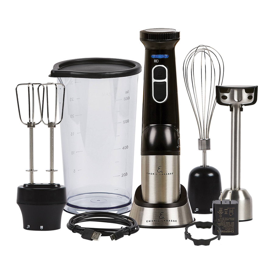 Emeril Lagasse Blender & Beyond Plus HB2248S Gebruikershandleiding