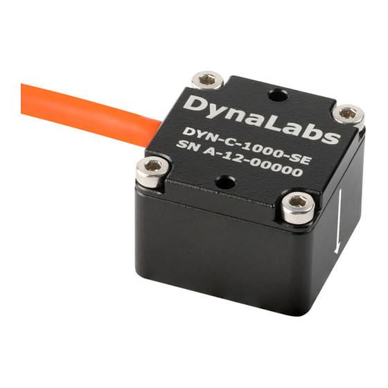 Dynalabs DYN-C-1000-SE Product Manual