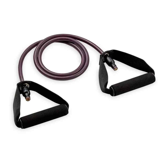 Gaiam RESISTANCE CORD Egzersiz Kılavuzu