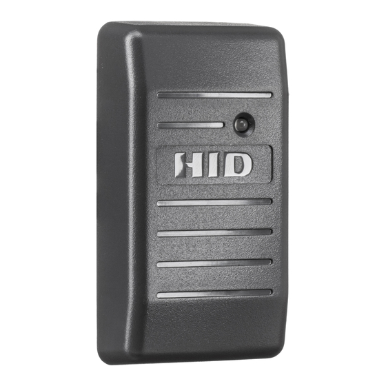 HID ProxPoint Instal Manual