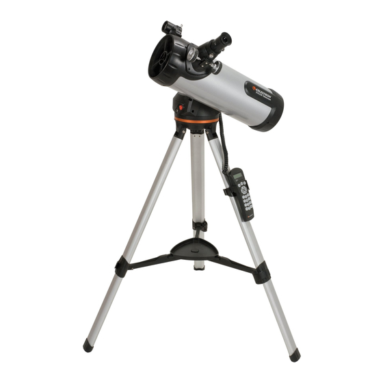 Celestron 114LCM Panduan Pengaturan Cepat