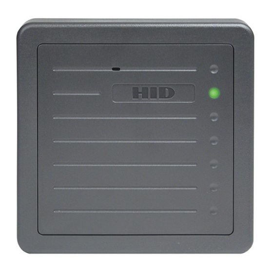 HID ProxPro II 5455 Installatiehandleiding