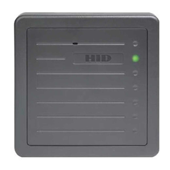 HID ProxPro II Reader Installazione